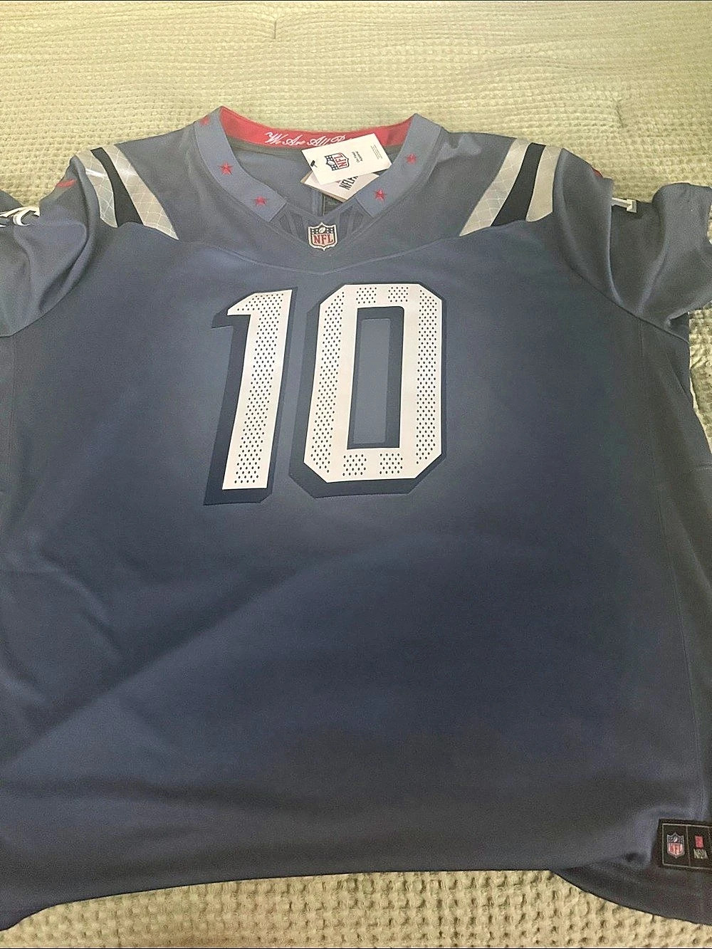 Nike Drake Maye New England Patriots Nike Game Jersey Drake New England Patriots